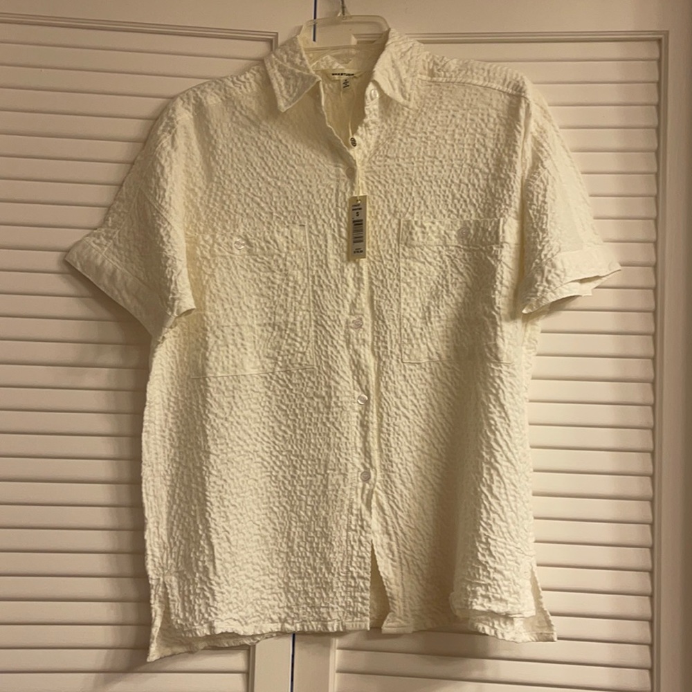 Max Studio white off t-shirt